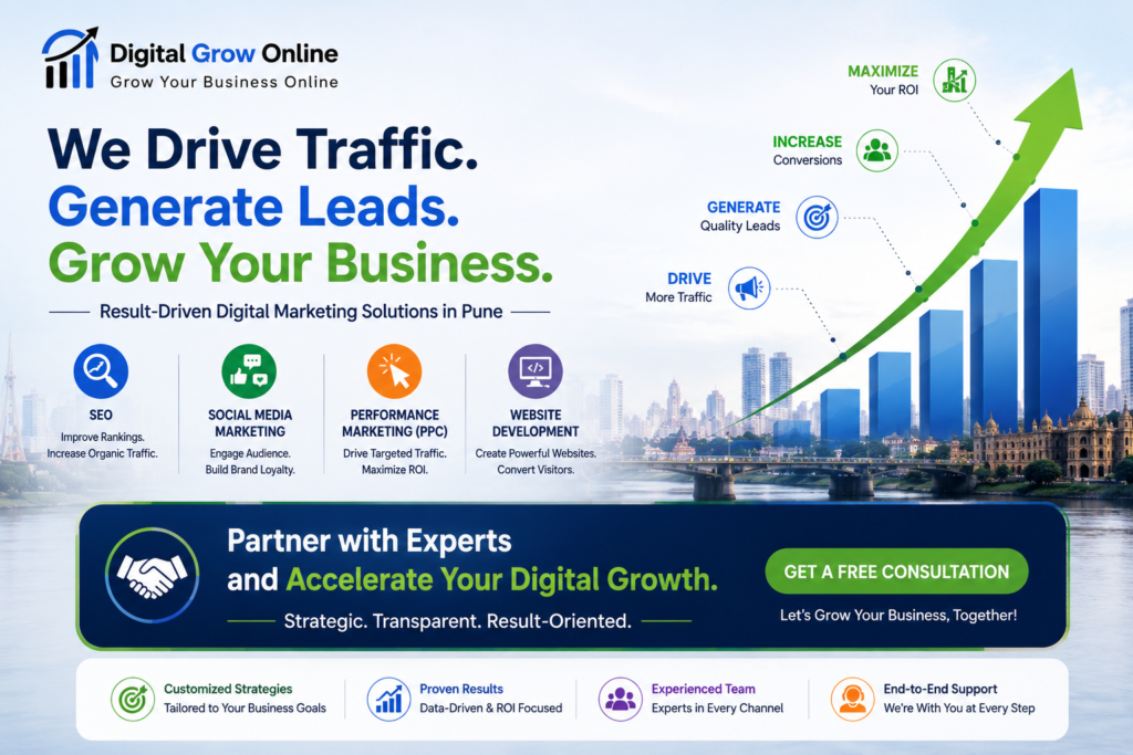 Comparison of top 10 digital marketing agency in Pune and top 10 digital marketing agency in India for business growth